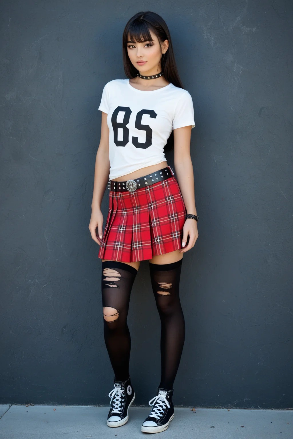 Cute grunge style