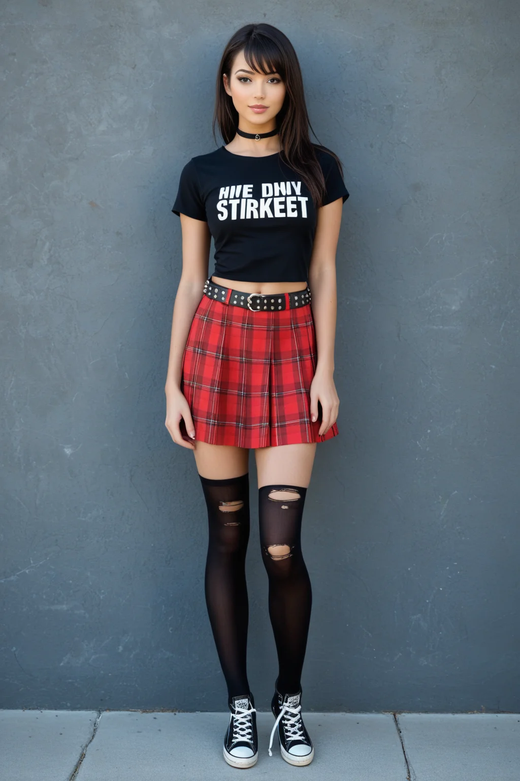 Cute grunge style