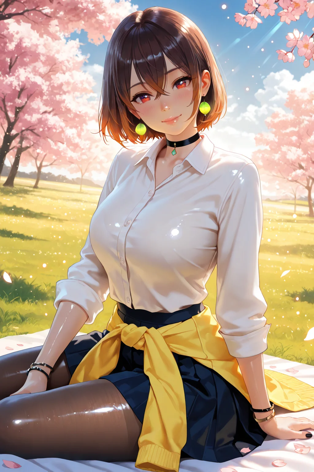 Brunette at the Park with You