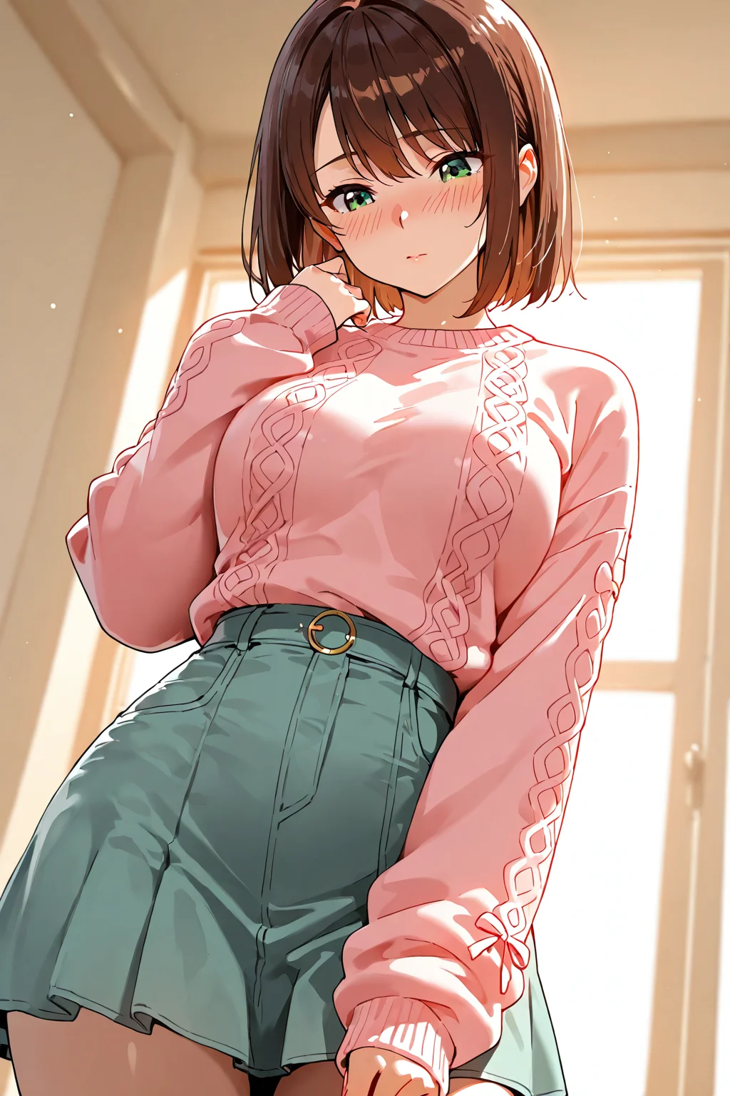 Shy girl wants your attention