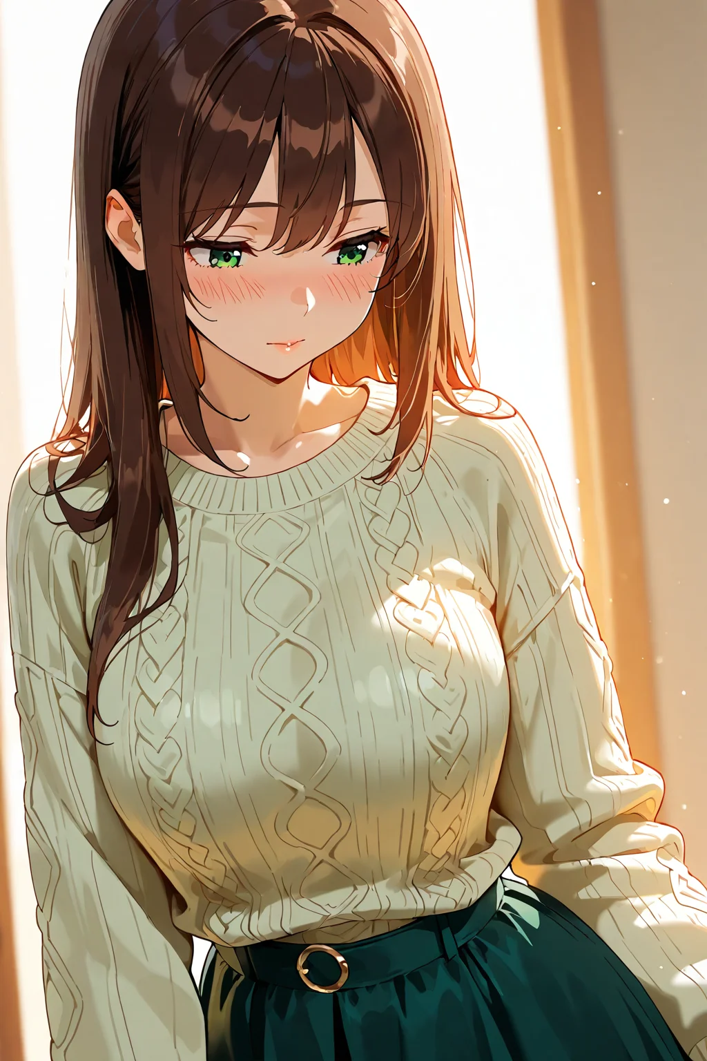 Shy girl wants your attention