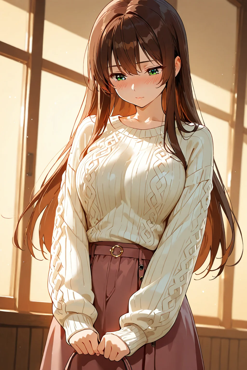 Shy girl wants your attention