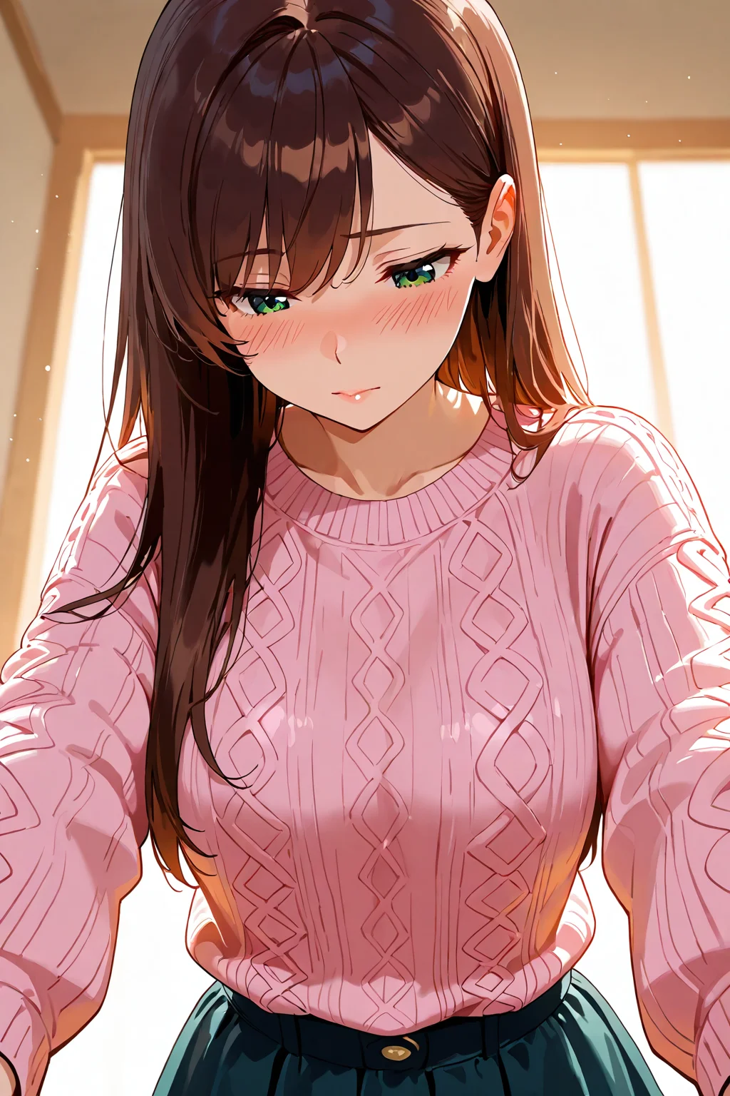 Shy girl wants your attention
