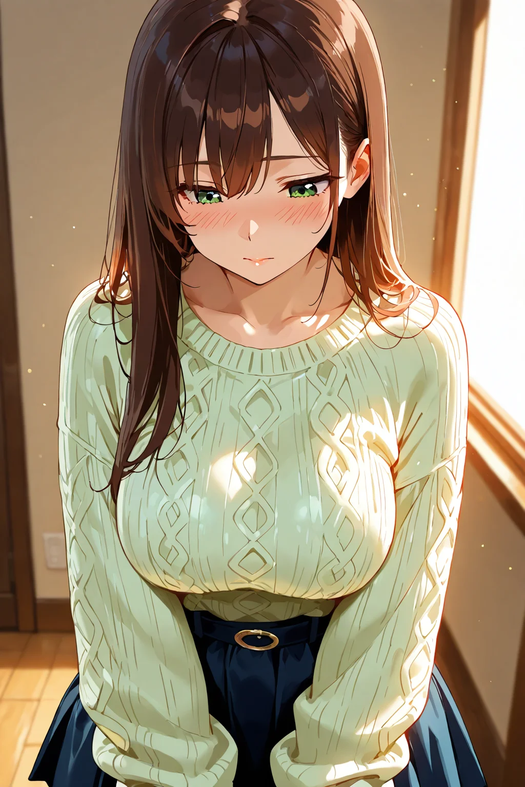 Shy girl wants your attention