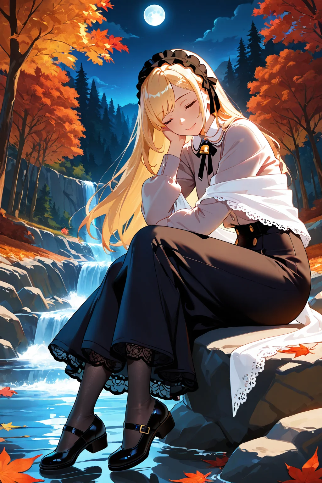 Blonde in Nature
