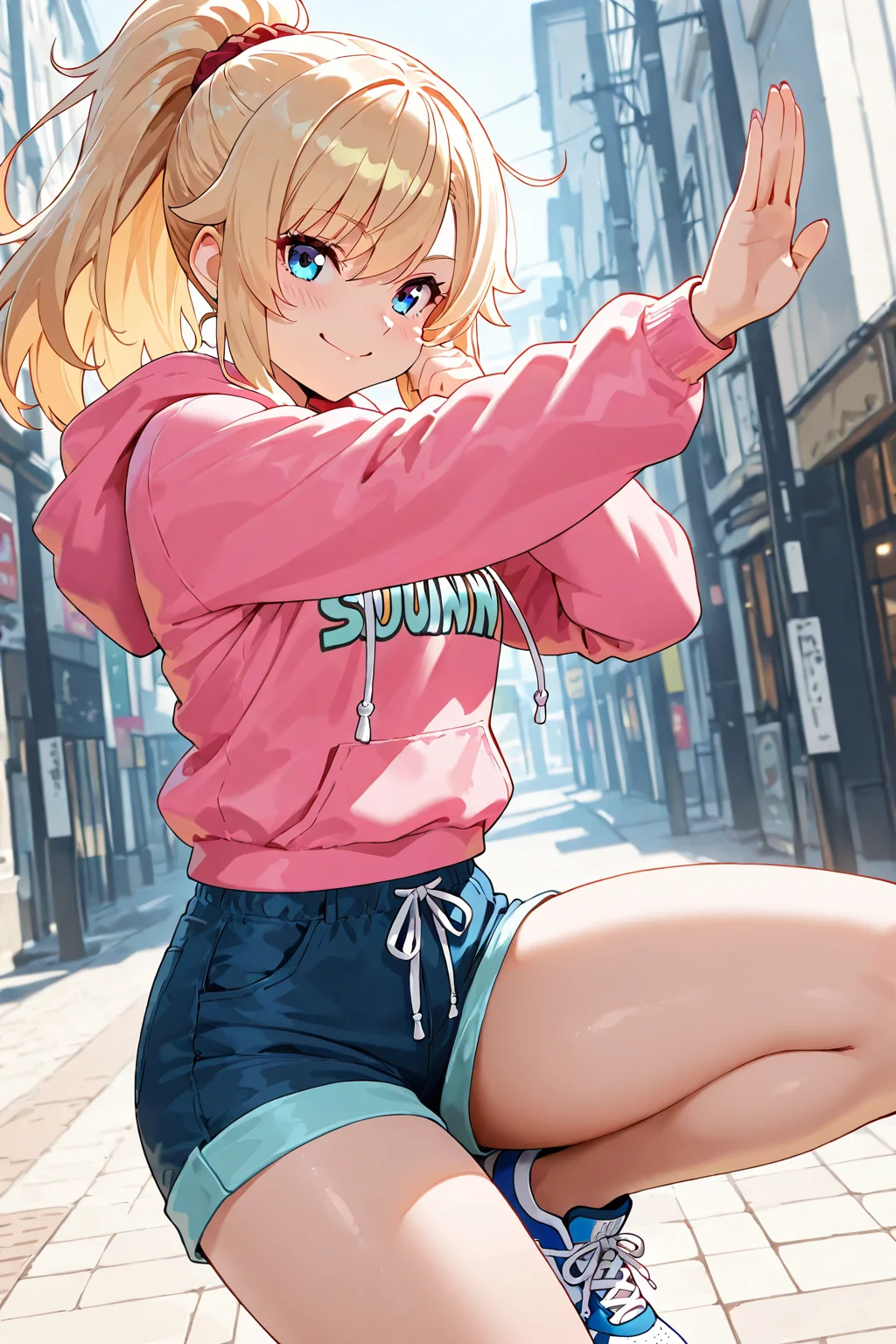High-energy little sister