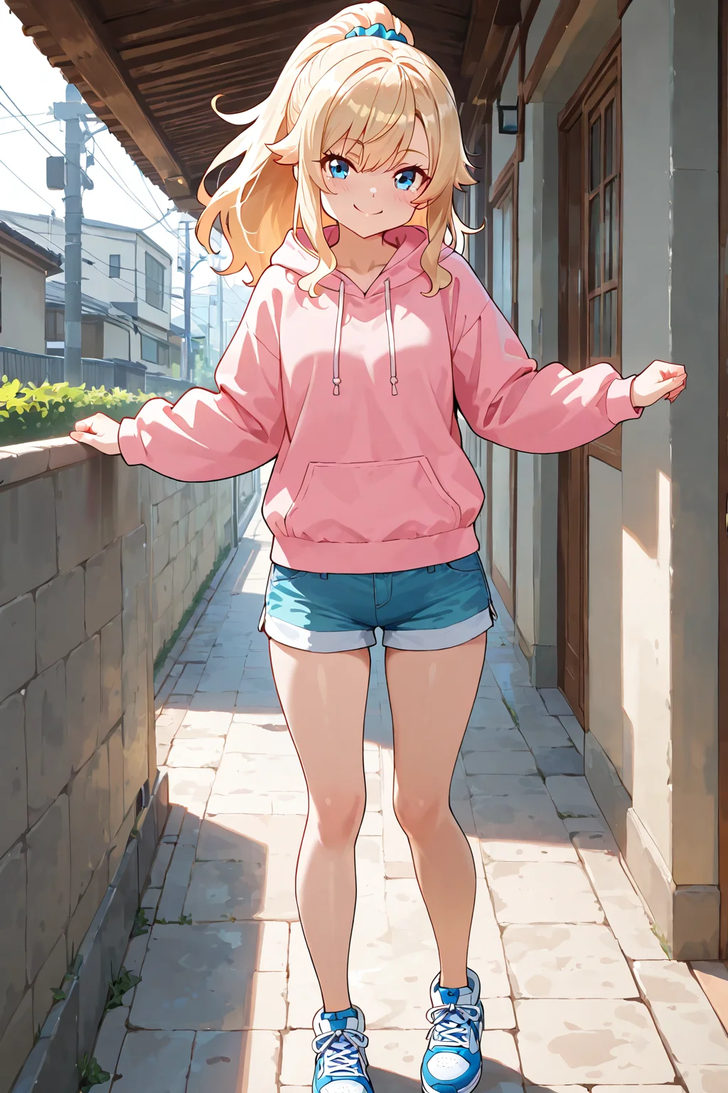 High-energy little sister