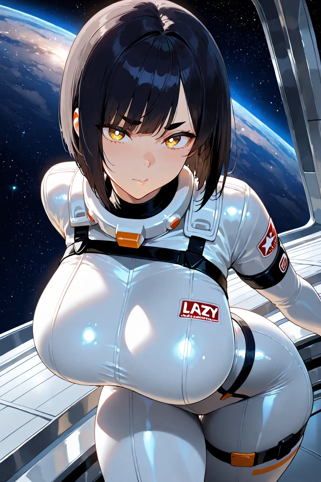 Astronaut girl on a mission!