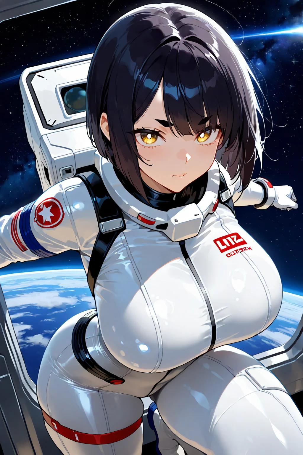 Astronaut girl on a mission!