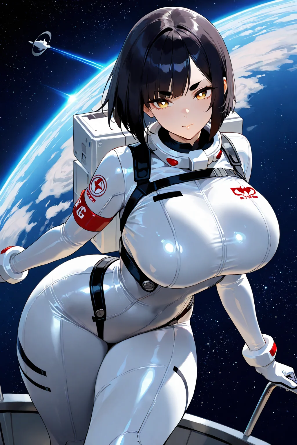 Astronaut girl on a mission!