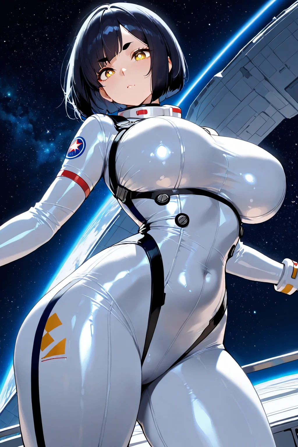Astronaut girl on a mission!