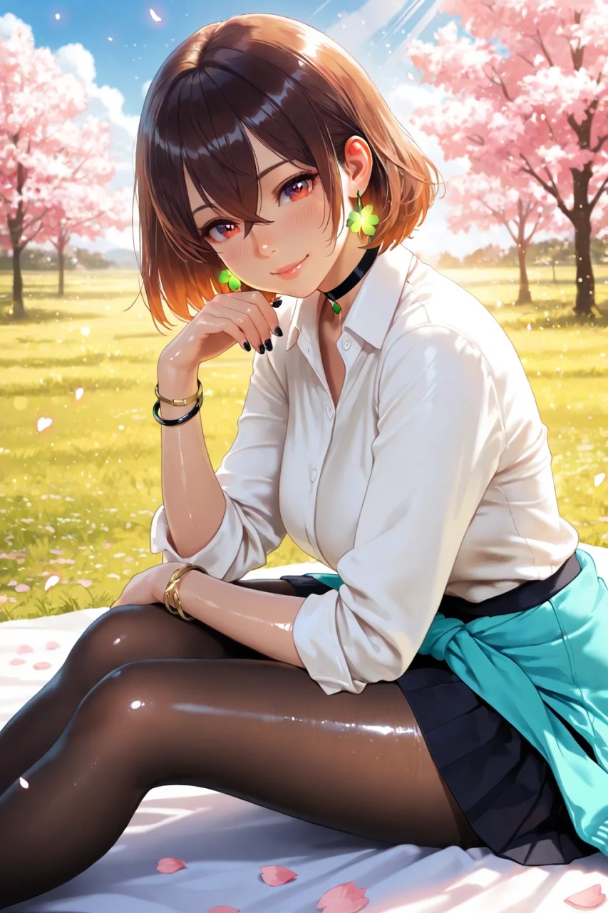 Brunette at the Park with You