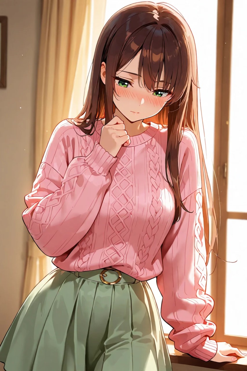 Shy girl wants your attention