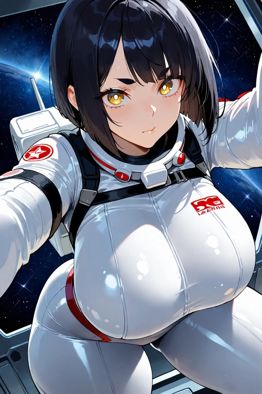 Astronaut girl on a mission!